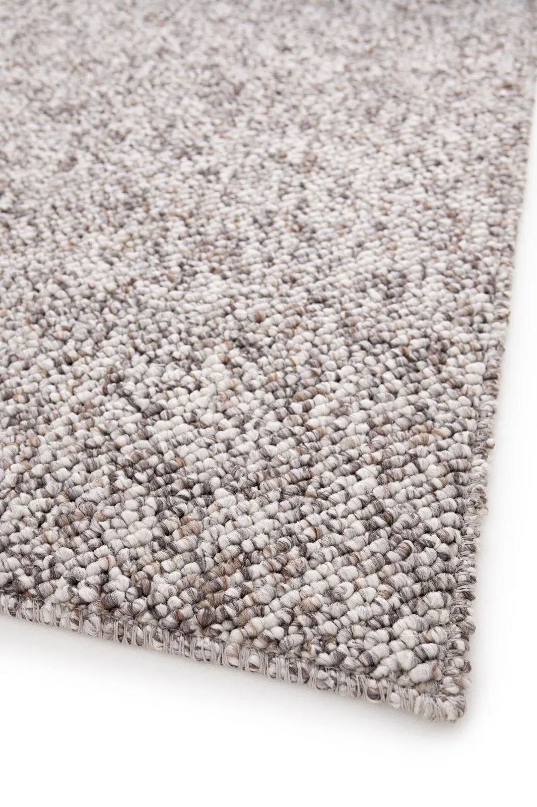 Tepih PETRA LISO siva, 080×150 cm — gornji prikaz