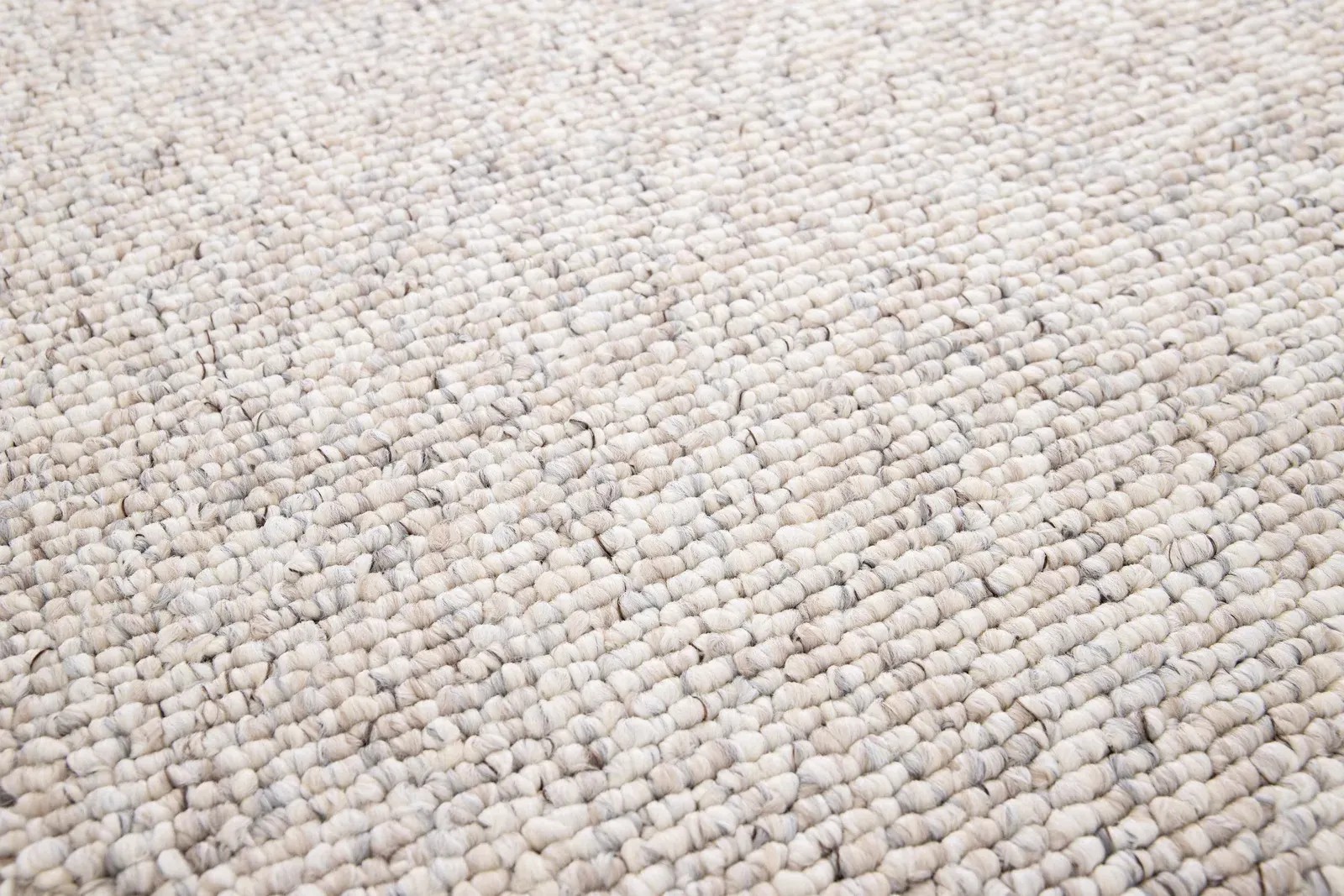 Tepih PETRA LISO krem, 080×150 cm — stražnji prikaz