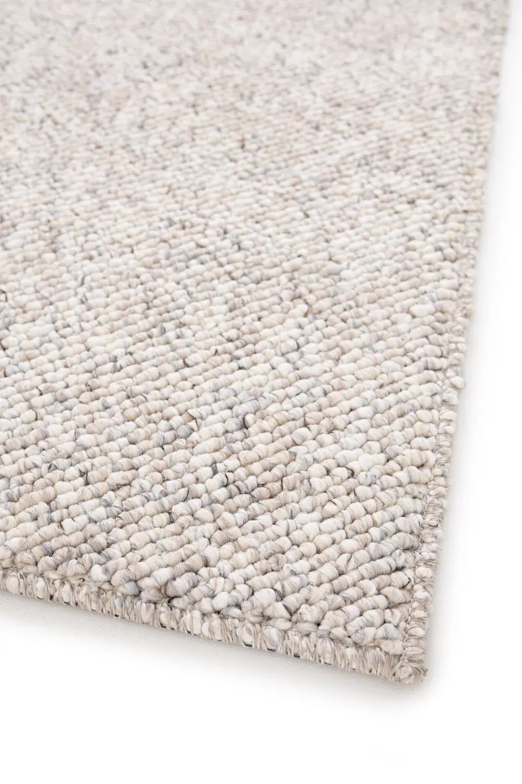 Tepih PETRA LISO krem, 080×150 cm — gornji prikaz