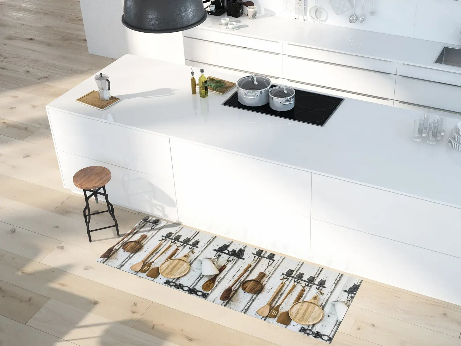 Tepih RICCI CUCINA 00, 052×100 cm — detalj