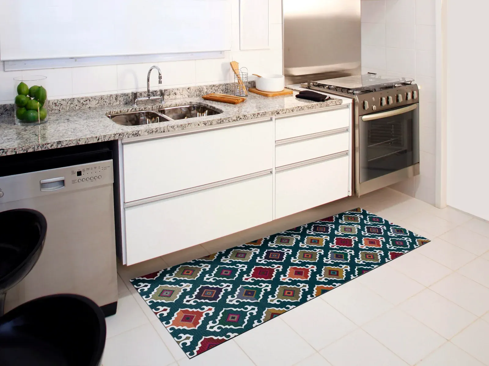 Tepih RICCI INDONESIA 00, 052×100 cm — stražnji prikaz