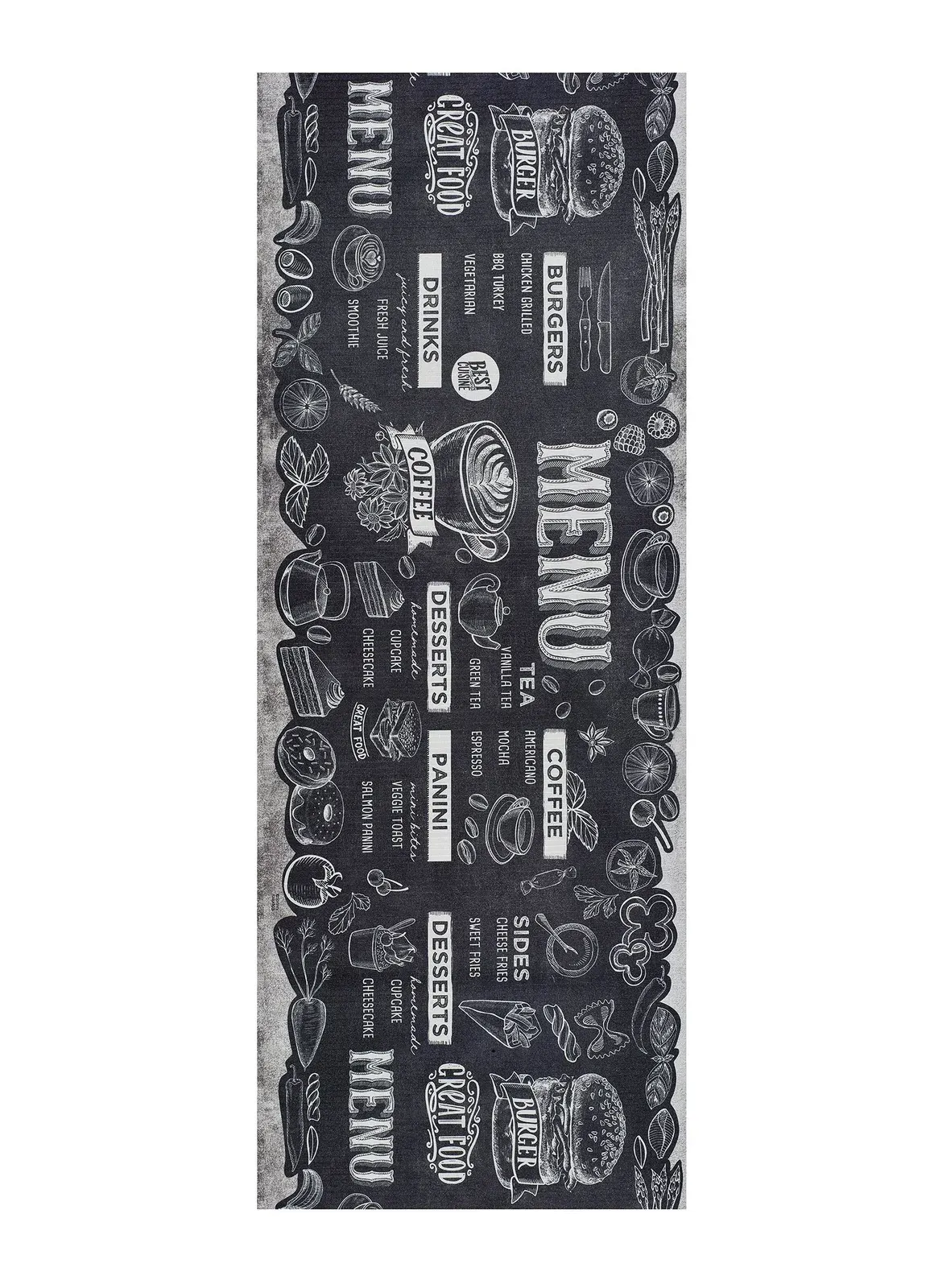 Tepih RICCI MENU 00, 052×100 cm