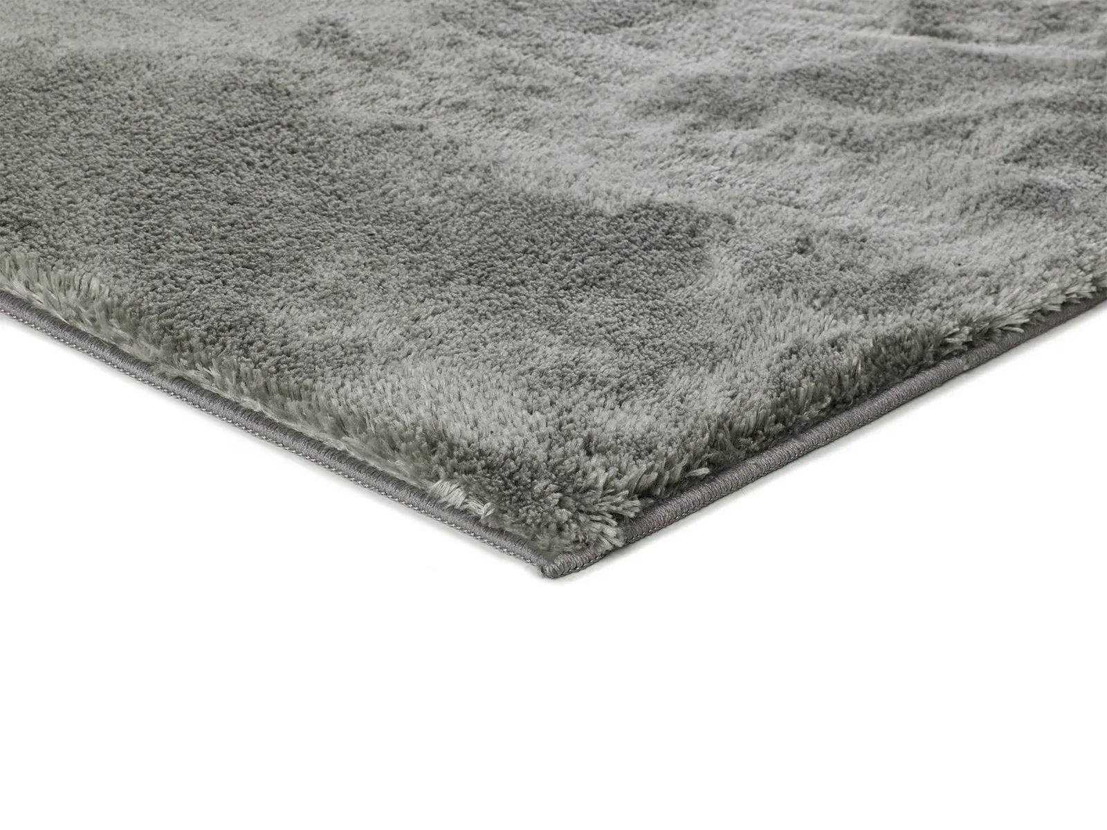 Tepih ROMA LISO antracit, 060×110 cm — bočni prikaz