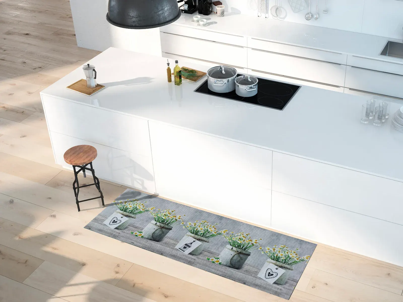 Tepih SPRINTY CAMOMILLA 00, 052×100 cm — stražnji prikaz