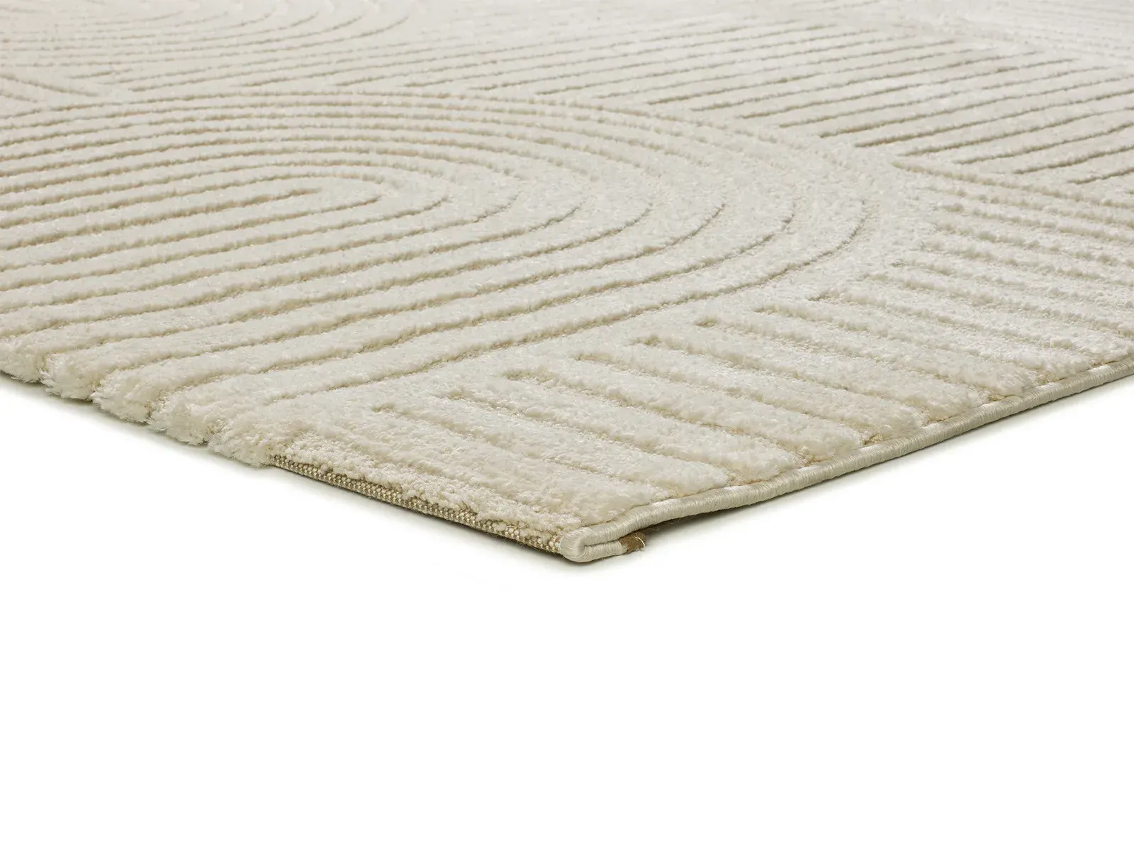 Tepih VERONA 2293 krem, 080×150 cm — bočni prikaz