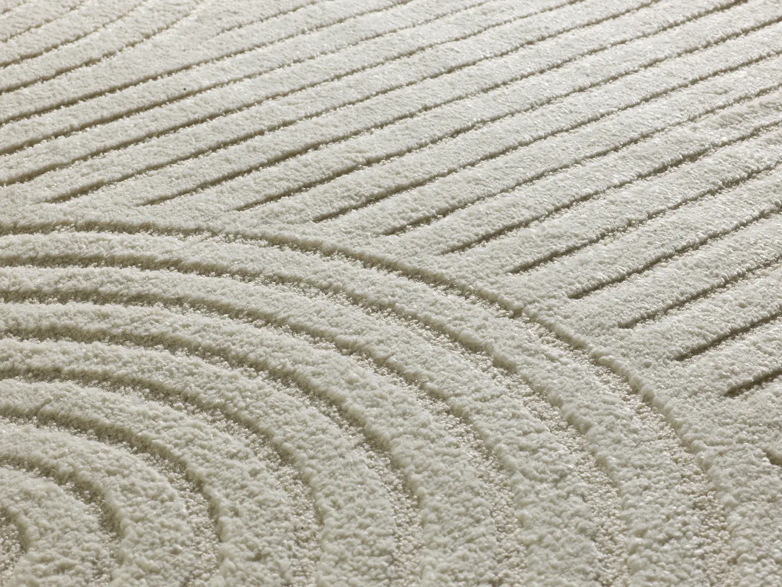 Tepih VERONA 2293 krem, 080×150 cm — stražnji prikaz