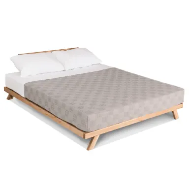allegro dvostruki krevet 140x200 prirodni (laneno ulje)