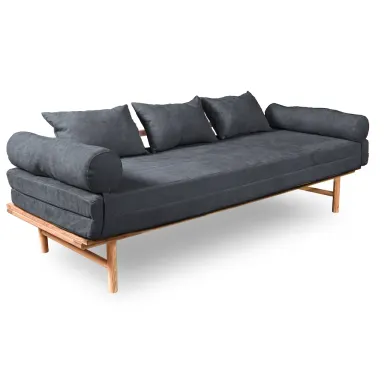 le mar daybed prirodni (laneno ulje) - grafit