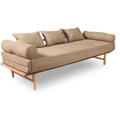 le mar daybed prirodni (laneno ulje) - bež