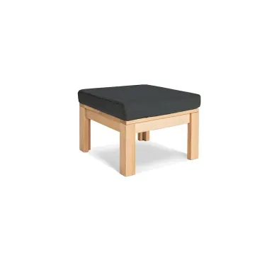 mexico stol-pouffe prirodni (laneno ulje) - grafit