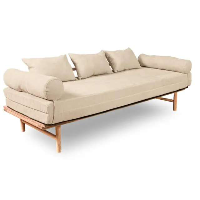 le mar daybed prirodni (laneno ulje) - krem